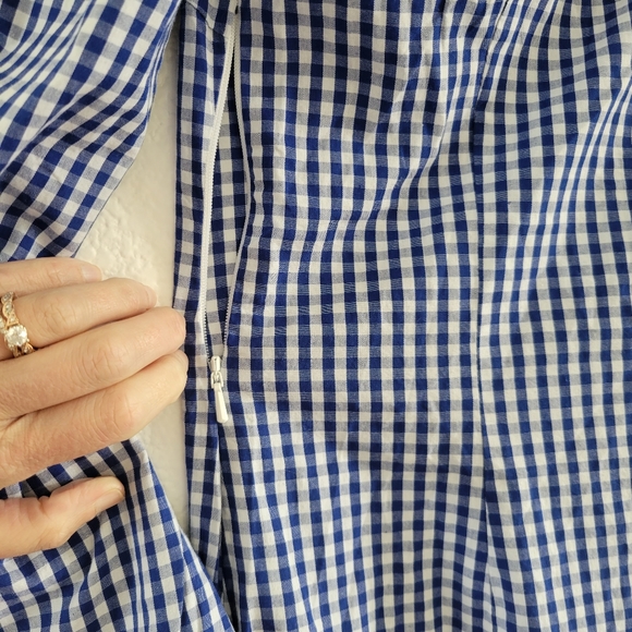 New With Tags Castaway Nantucket Island Gingham Tunic Dress Size Small - Picture 7 of 11